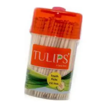 Tulips Teeth Cleaner Swabs-250 Sticks
