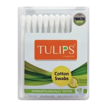 Tulips Ear Cleaner Swabs-100 Stems