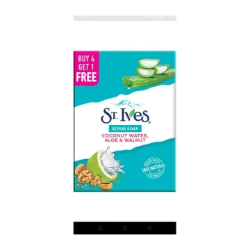 St.ives Scrub Soap Buy 3Get 1 Free Coconut Water