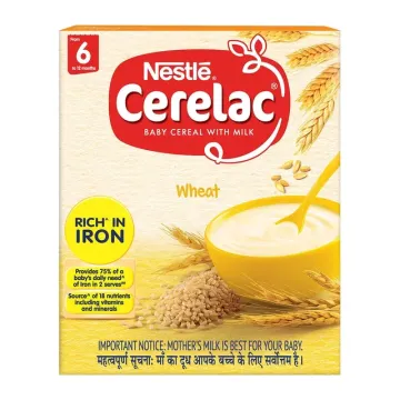 Nestle Cerelac Wheat Orange 300gm