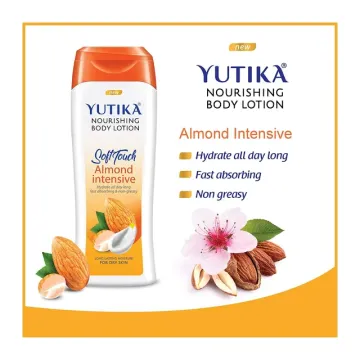 Yutika Nourishing Body Lotion Soft Touch Almond Intensive 100ml